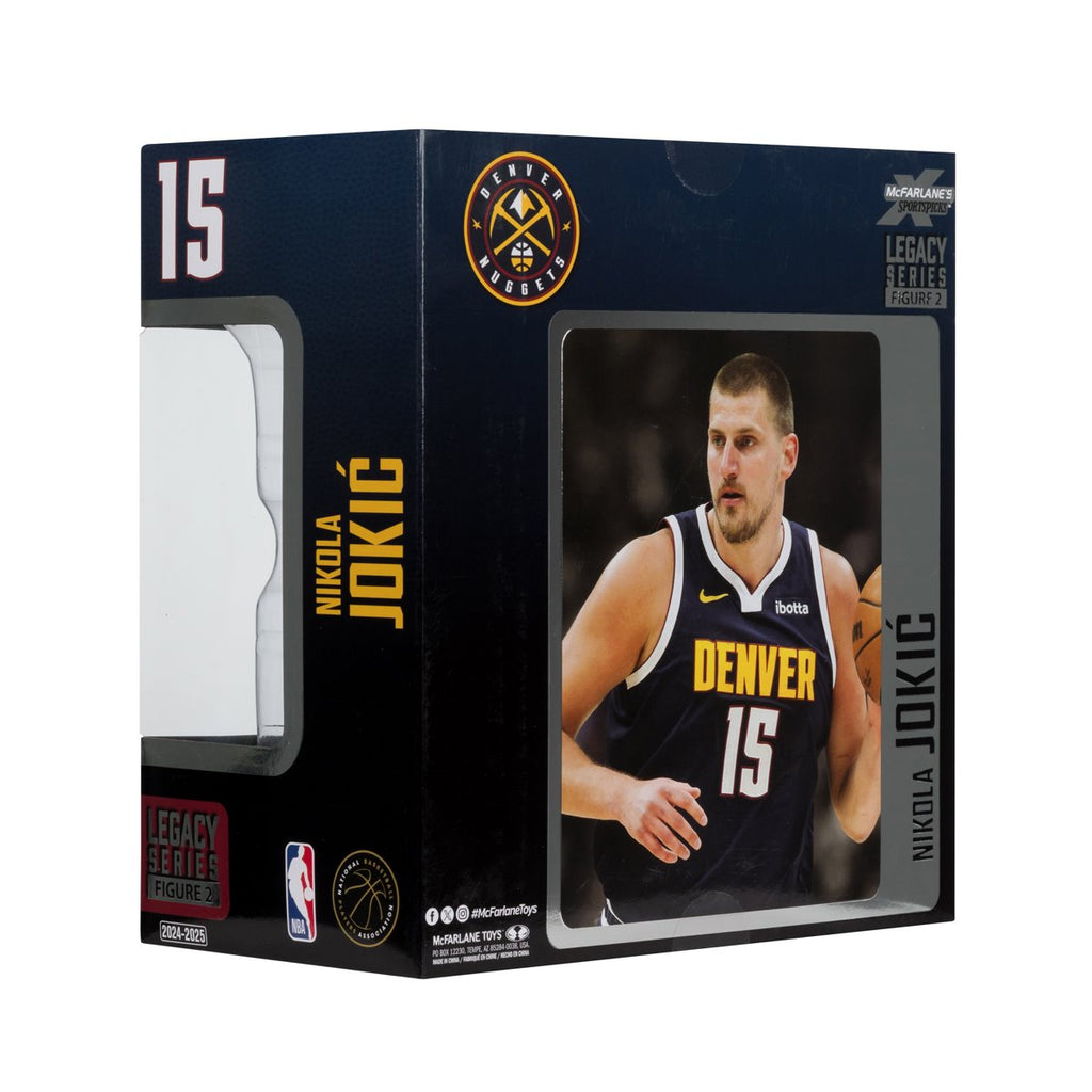 NBA McFarlane's SportsPicks Denver Nuggets Nikola Jokic 7-Inch Posed Figure