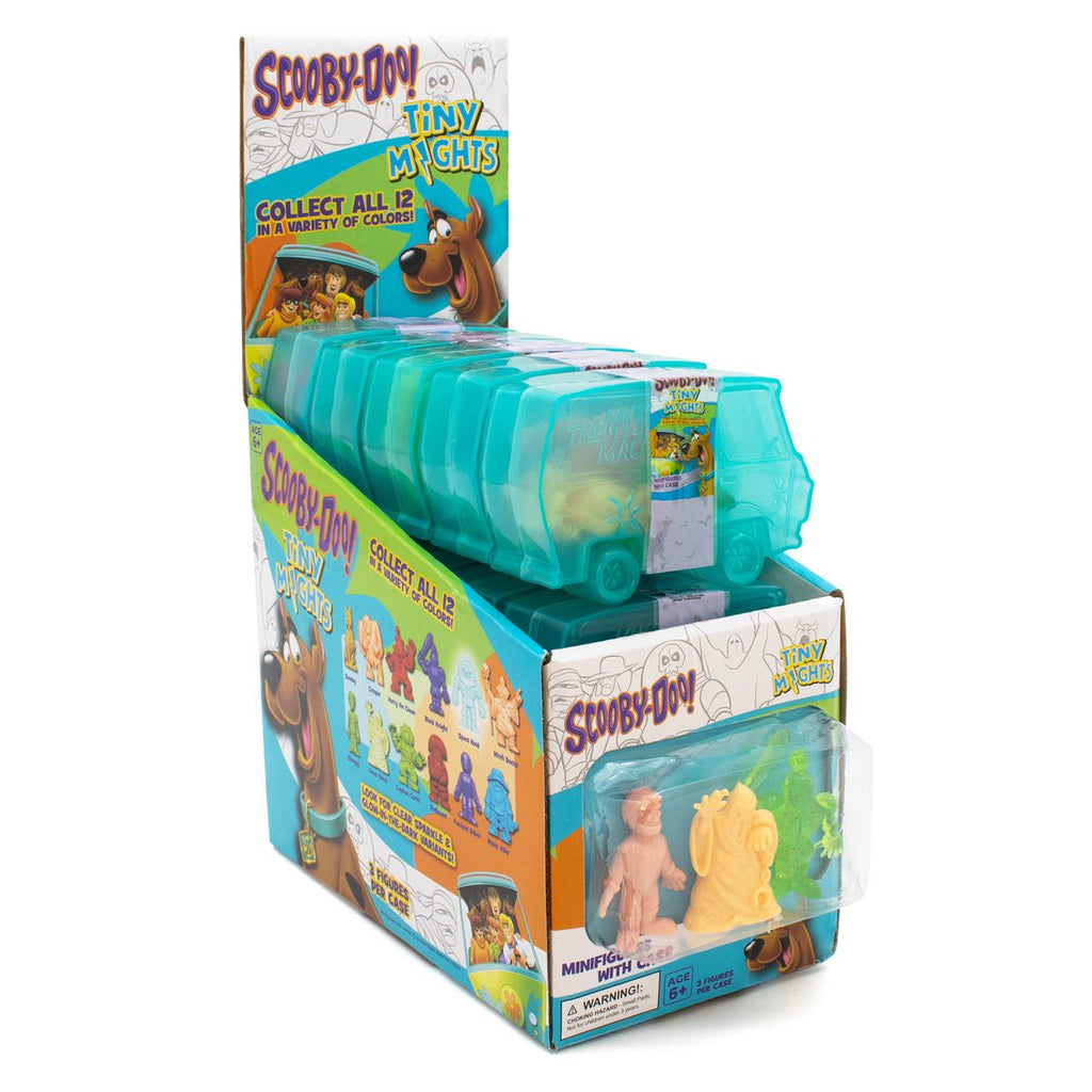Scooby-Doo Tiny Mights Mini-Figures 3-Pack Case of 8