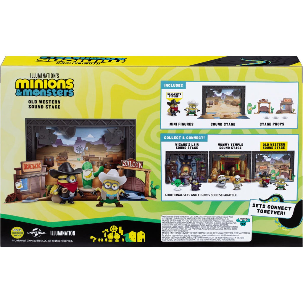 Minions & Monsters Old Western Sound Stage Mini-Figure 2-Pack