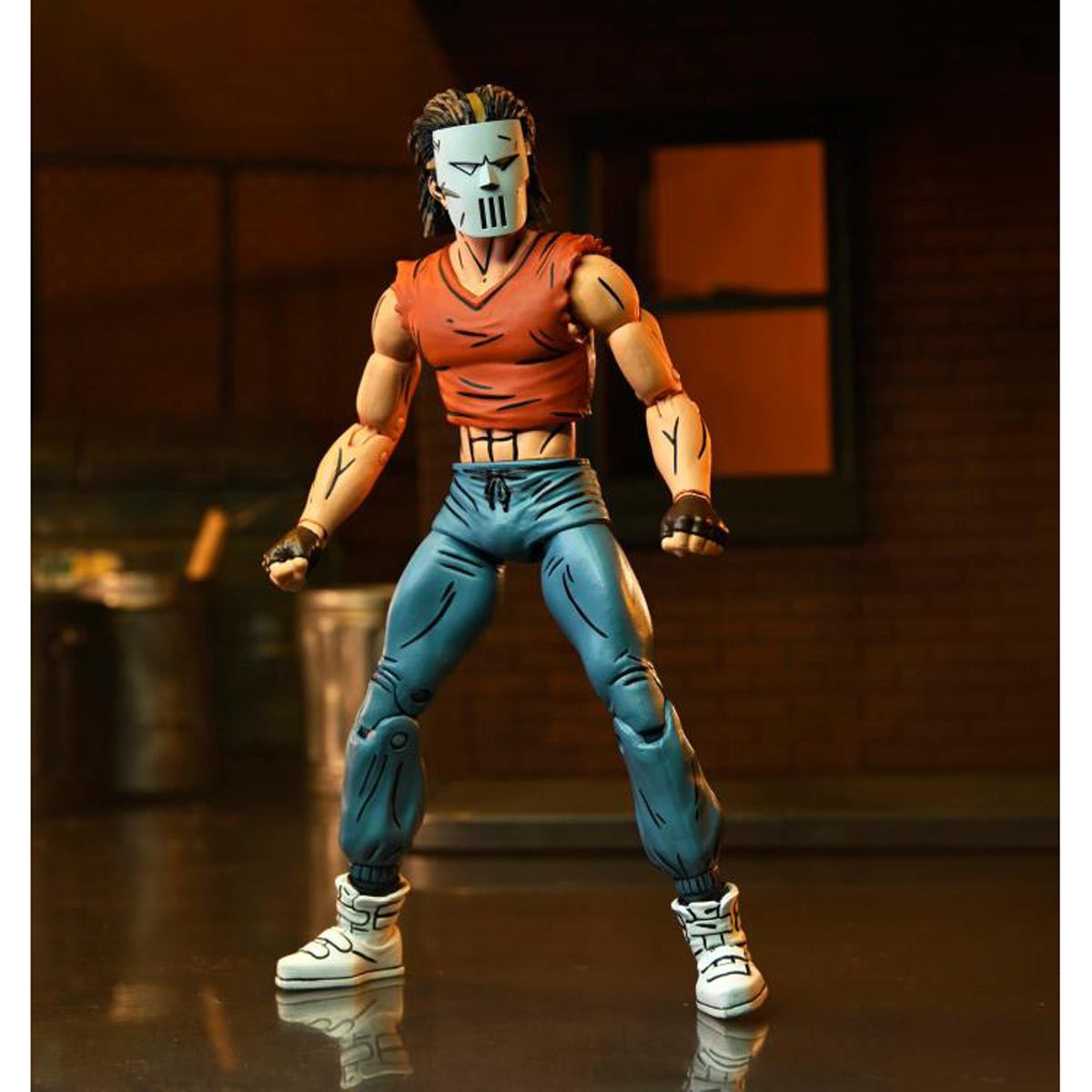 Teenage Mutant Ninja Turtles Mirage Comics Casey Jones Red Shirt Version 7-Inch Action Figure