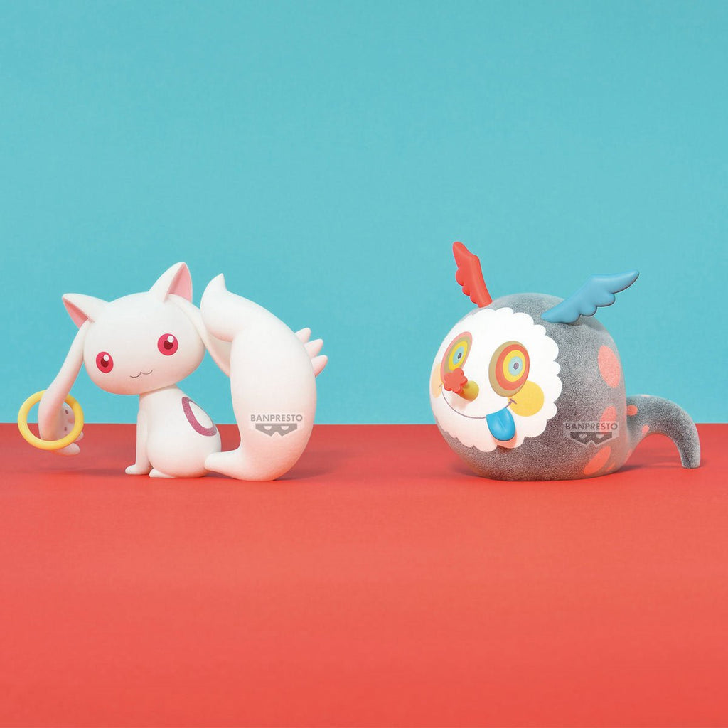 Puella Magi Madoka Magica: The Movie Rebellion Kyubey Fluffy Puffy Mini-Figure