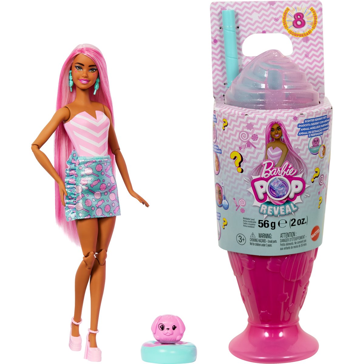 Barbie Pop Reveal Pink Doll