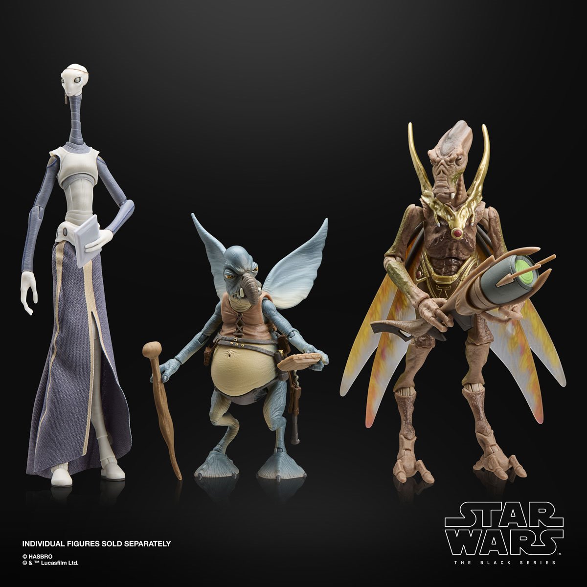 Star Wars The Black Series 2 6-Inch Action Figures Wave 10 Set of 3