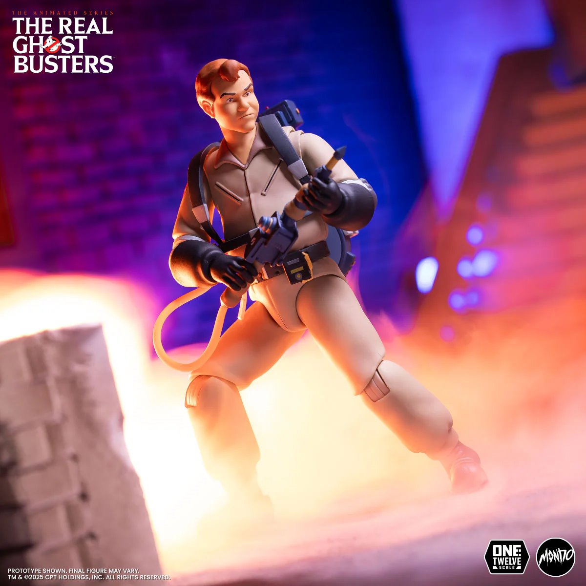 The Real Ghostbusters Ray Stantz 1:12 Scale Action Figure