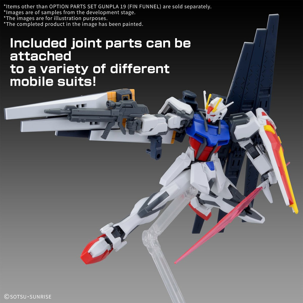 Mobile Suit Gundam: Char's Counterattack Option Parts Set Gunpla 19 Fin Funnel Entry Grade 1:144 Scale Model Kit