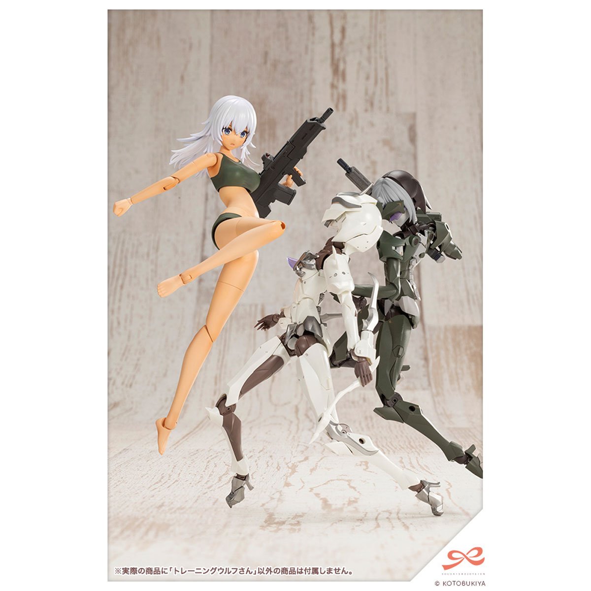 Sousai Shoujo Teien Training Wolf 1:10 Scale Model Kit