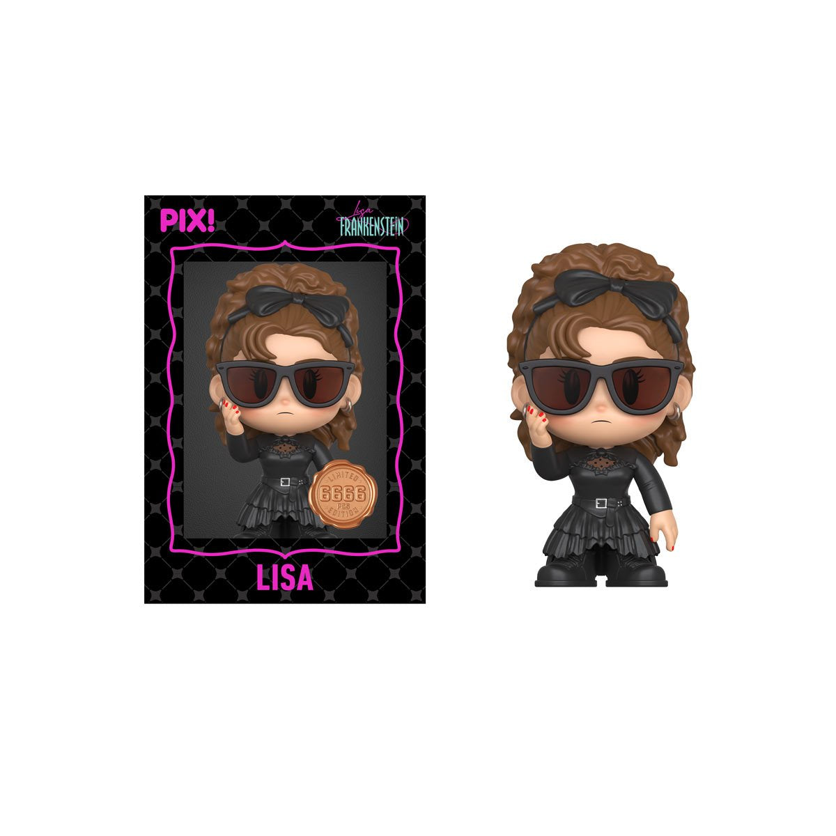 Lisa Frankenstein Lisa with Glasses Pix! Vinyl Figure