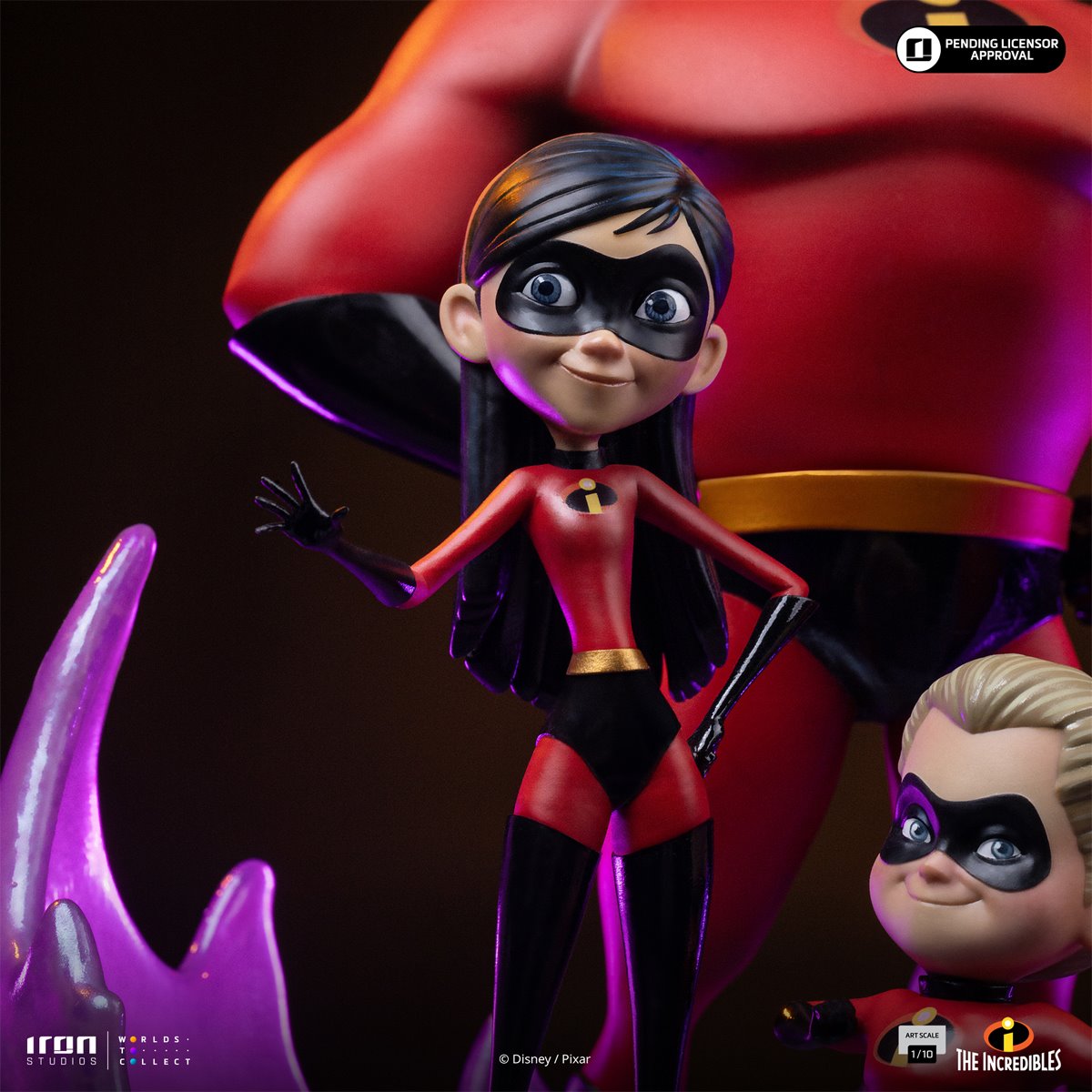 The Incredibles 1:10 Art Scale Diorama Limited Edition Statue