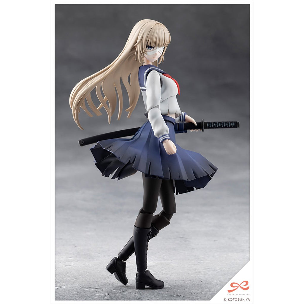 Sousai Shoujo Teien Kuon Yakushiji (Maria Kagaribi Damage Version) School Girl Emulation 1:10 Scale Model Kit