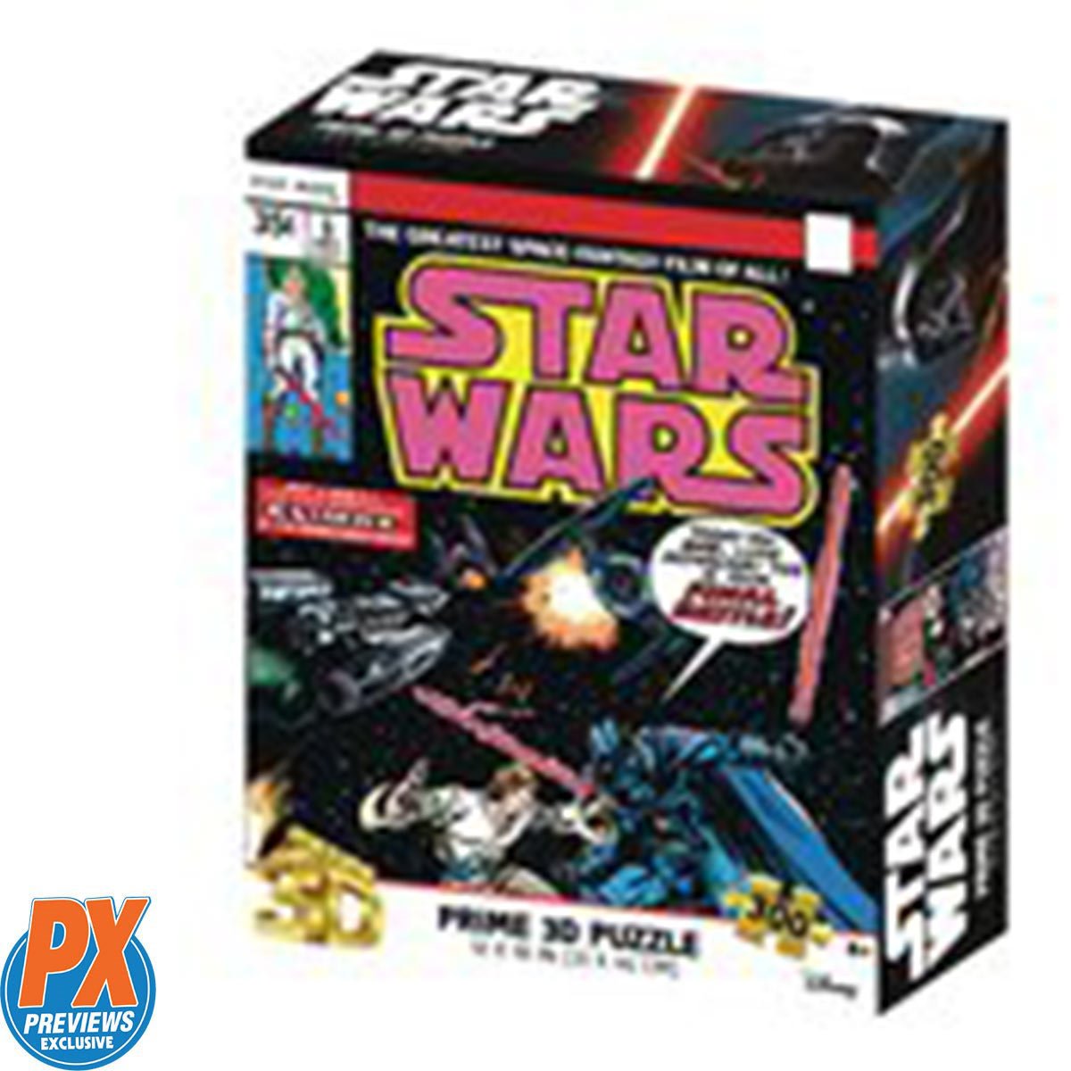 Star Wars Marvel Comics #6 300-Piece Lenticular Puzzle - Previews Exclusive
