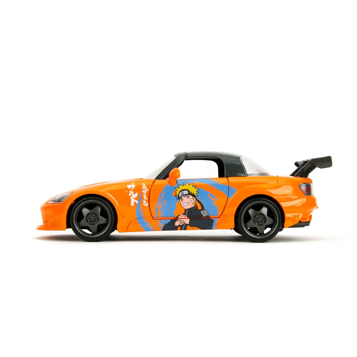 Naruto: Shippuden 2001 Honda S2000 1:24 Scale Die-Cast Metal Vehicle with Figure