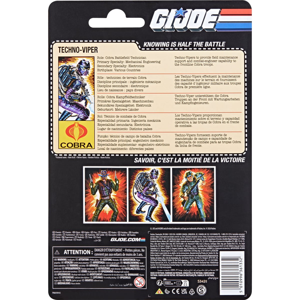 G.I. Joe Classified Retro 6-Inch Action Figures Wave 8 Case of 4