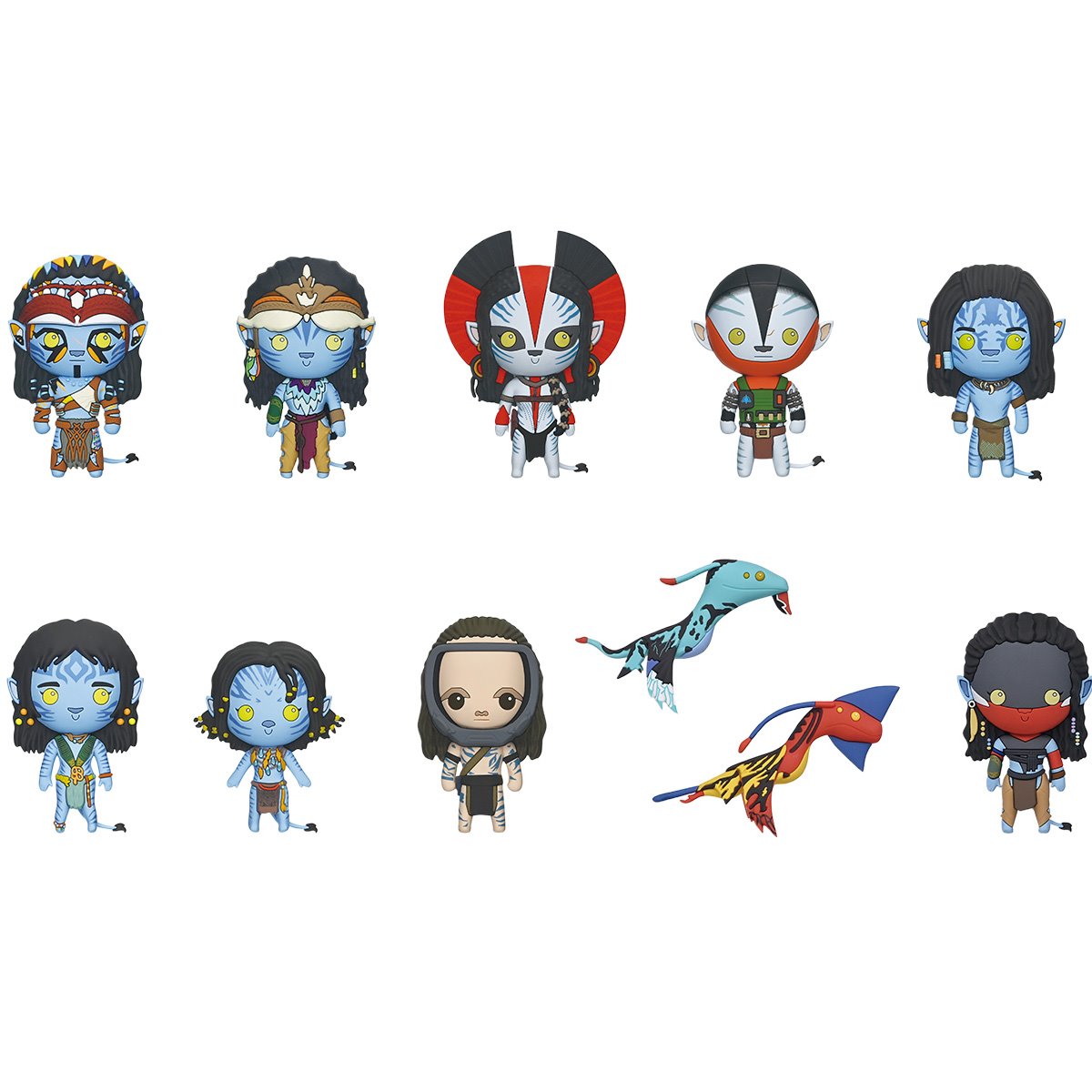 Avatar: Fire and Ash 3D Foam Bag Clip Random 6-Pack