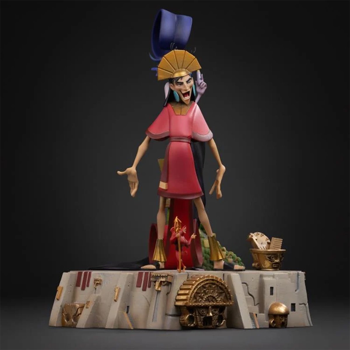 The Emperor's New Groove Kuzco & Yzma Deluxe 1:10 Art Scale Limited Edition Statue