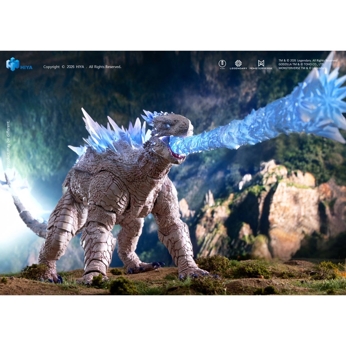 Godzilla x Kong: The New Empire Shimo Frost Bite Blast Exquisite Basic Plus Series None Scale 7-Inch Action Figure