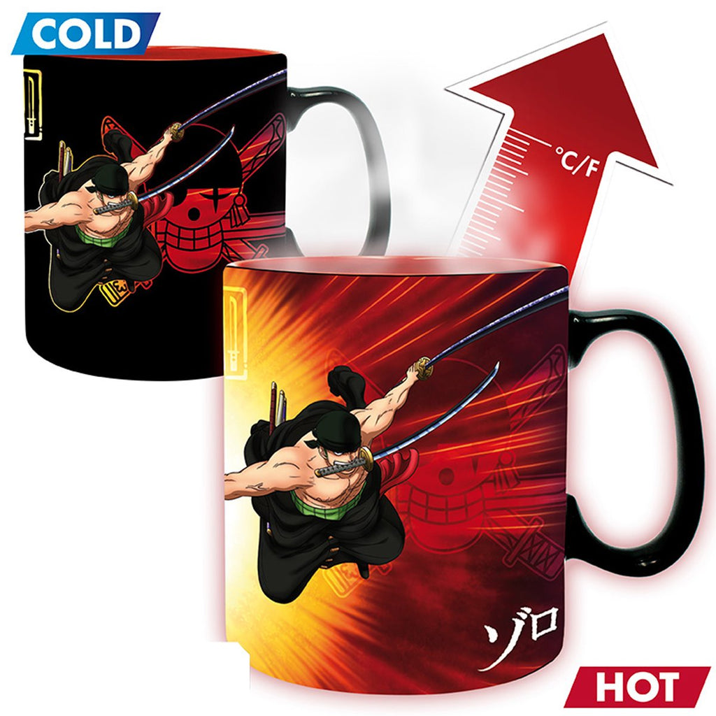 One Piece Zoro & Sanji Heat Change Mug