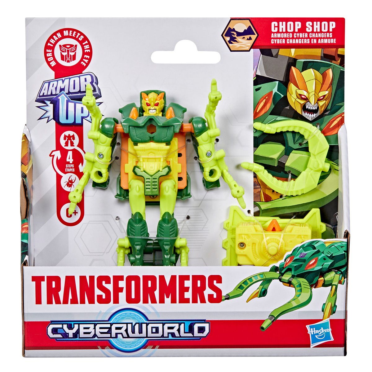 Transformers Cyberworld Armored Cyber Change Wave 2 Case 8