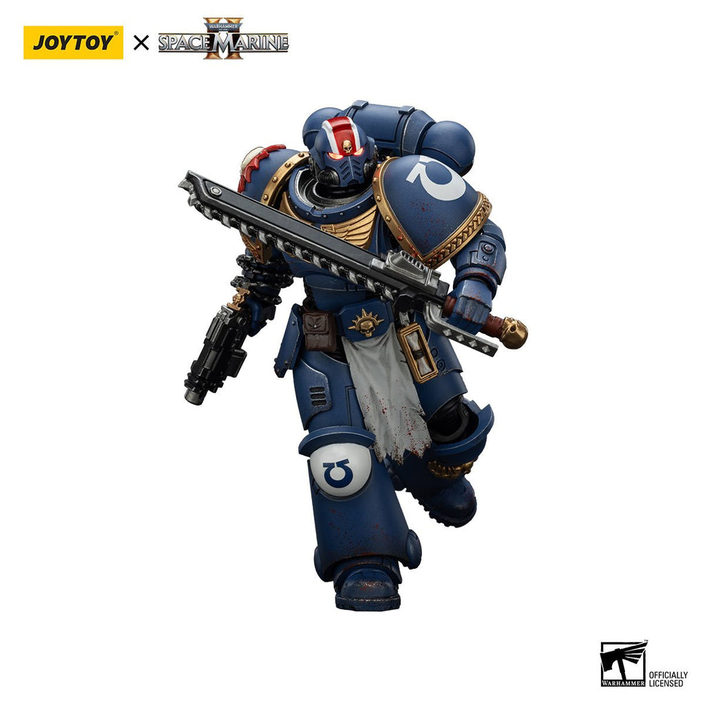 Joy Toy Warhammer Space Marine II Ultramarines Lieutenant Titus Collectors Edition 1:18 Scale Action Figure