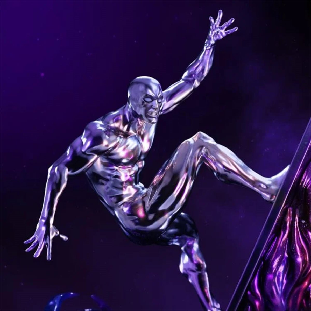 Silver Surfer The Infinity Gauntlet Battle Diorama Series 1:10 Art Scale Limited Edition Statue
