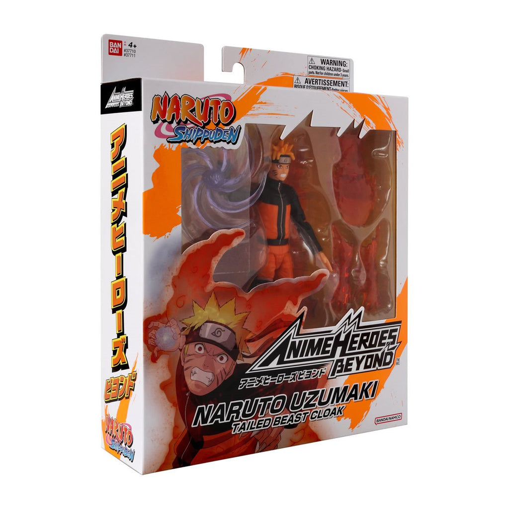 Naruto Shippuden Anime Heroes Beyond Naruto Tailed Beast Cloak Action figure