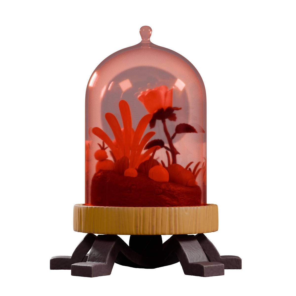 Terrorium Crab Cloche Designer Toy