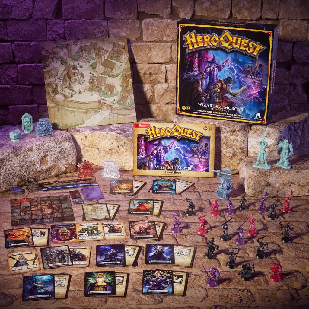HeroQuest Wizards of Morcar Quest Pack (Requires HeroQuest Game)