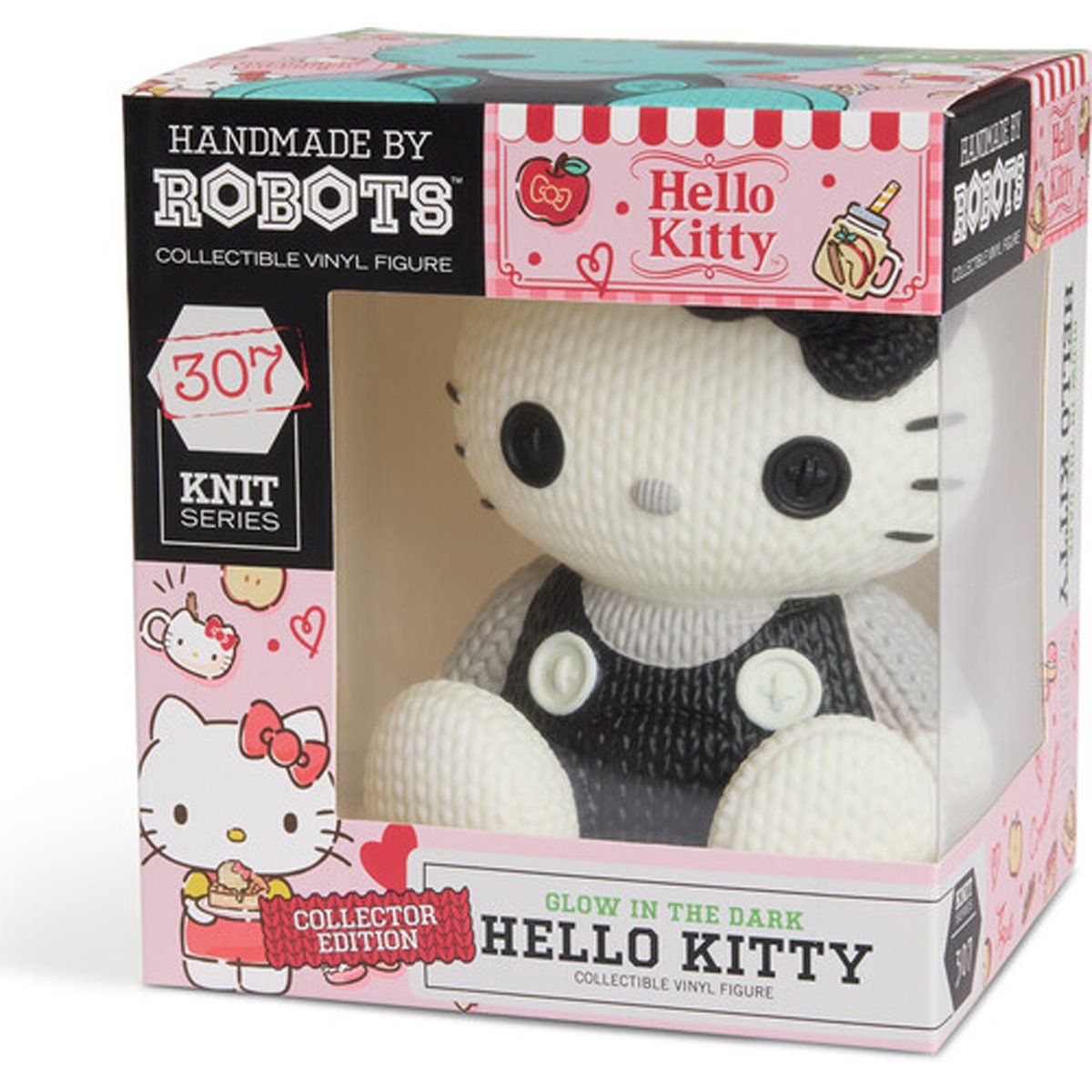 Hello Kitty and Friends Hello Kitty #307 Glow-in-the-Dark Handmade By Robots Vinyl Figure