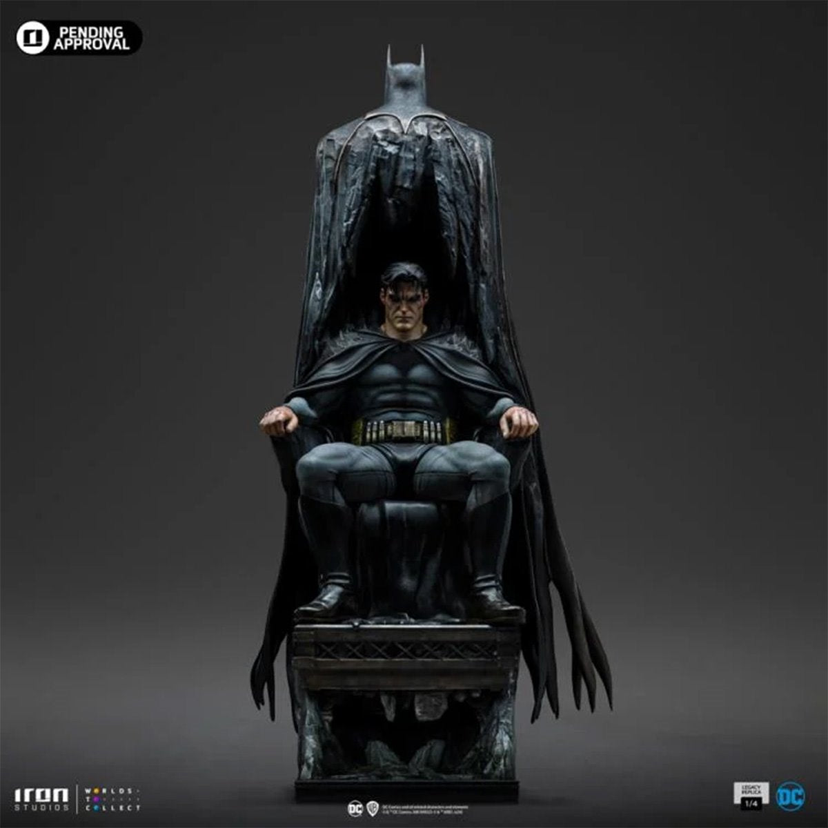 Batman and Bruce Wayne DC Comics Legacy Replica 1:4 Scale Limited Edition Statue