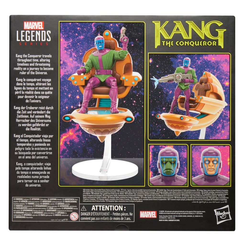 Marvel Legends Series Kang the Conqueror with Throne 6-Inch Action Figure