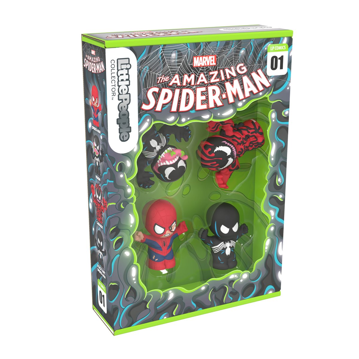 Marvel Spider-Man: Issue 1 Little People Collector Figure Set
