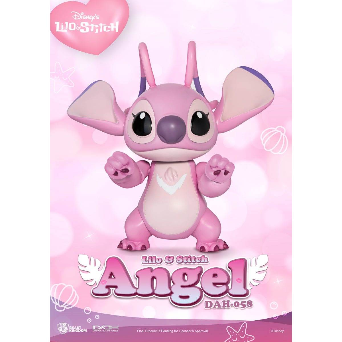 Lilo & Stitch Angel DAH-058 Dynamic 8-Ction Heroes Action Figure