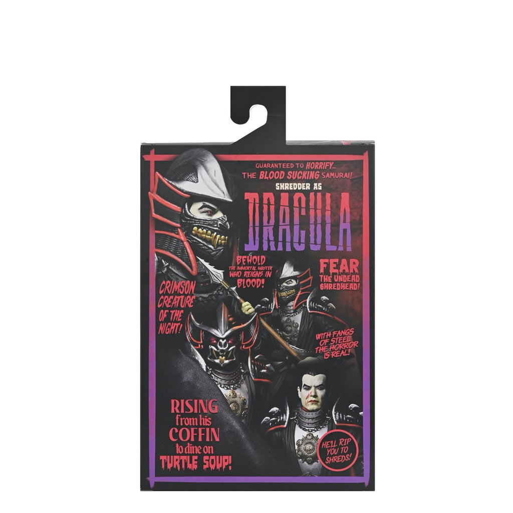 Universal Monsters x Teenage Mutant Ninja Turtles Ultimate Shredder as Dracula Classic Colors 7-Inch Scale Action Figure