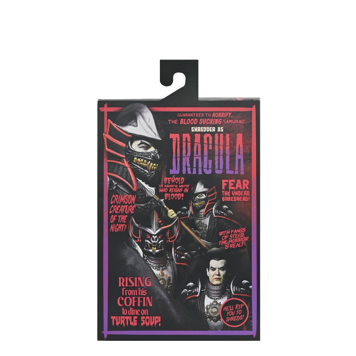 Universal Monsters x Teenage Mutant Ninja Turtles Ultimate Shredder as Dracula Classic Colors 7-Inch Scale Action Figure