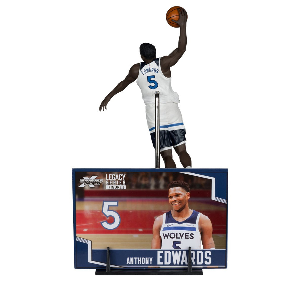 NBA McFarlane's SportsPicks Minnesota Timberwolves Anthony Edwards 7-Inch Posed Figure
