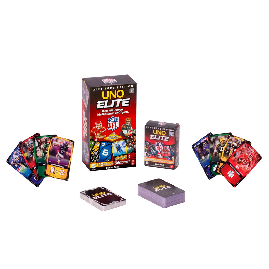 UNO Elite NFL 2024 Core Edition Card Game