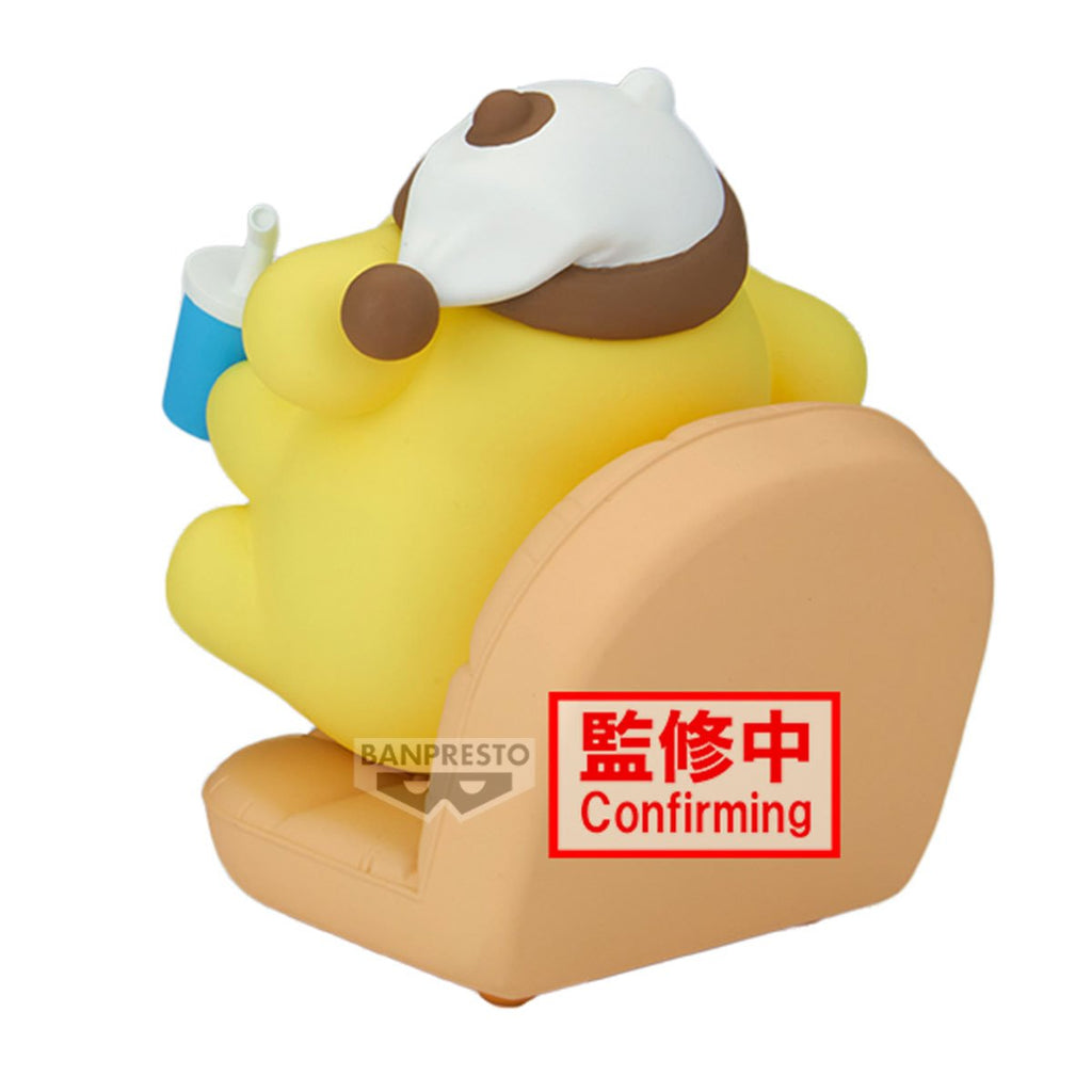 Sanrio Pompompurin Nakayoshi Memories Relaxing Time at Home Statue