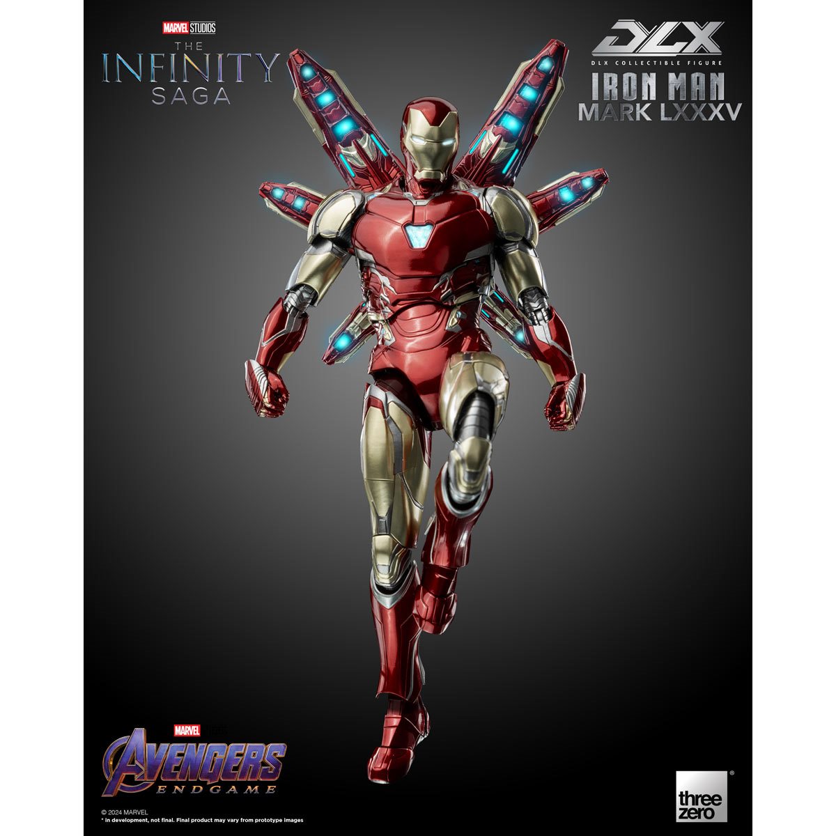 Marvel Studios: The Infinity Saga Iron Man Mark 85 DLX Action Figure