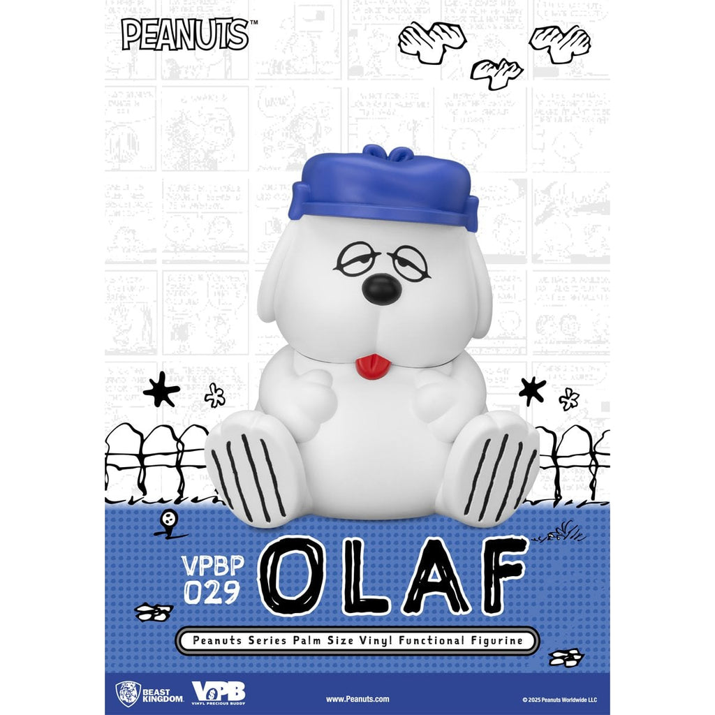 Peanuts Olaf VPBP-029 Peanuts Series Palm Size Vinyl Functional Piggy Bank