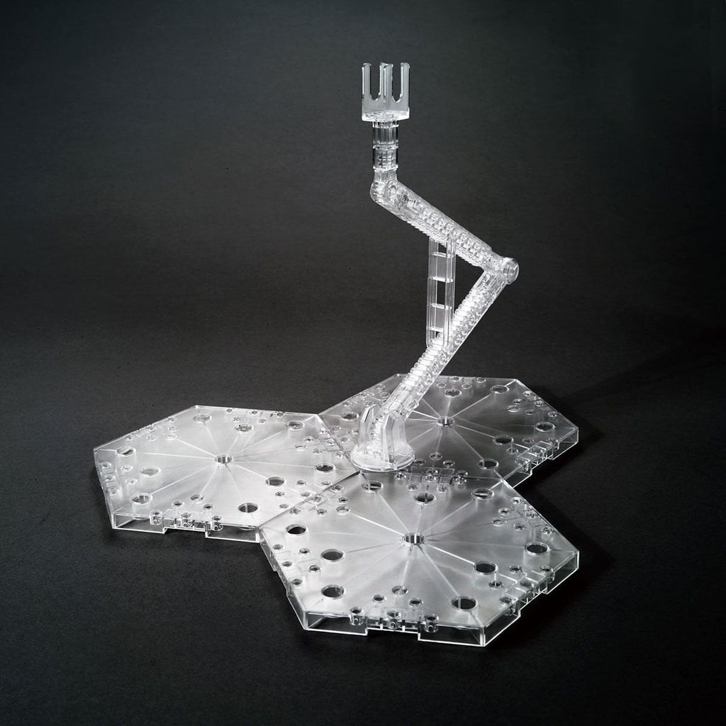 Action Base 4 Clear 1:100 Scale Gundam Model Kit Display Stand