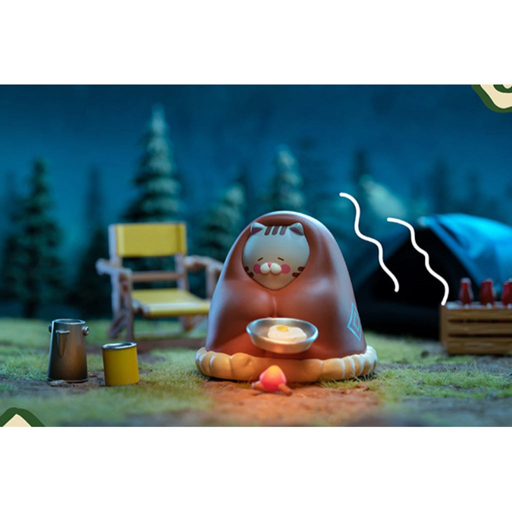 Uncle Cat Go Camping Series 1 Blind Box Vinyl Figure