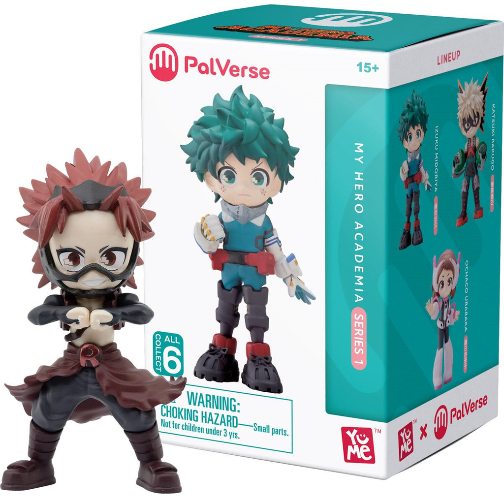 My Hero Academia PalVerse Anime Blind-Box Series 1 Mini-Figure Case of 6