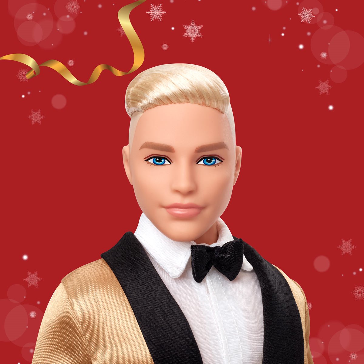 Barbie 2025 Holiday Ken Doll with Blonde Hair