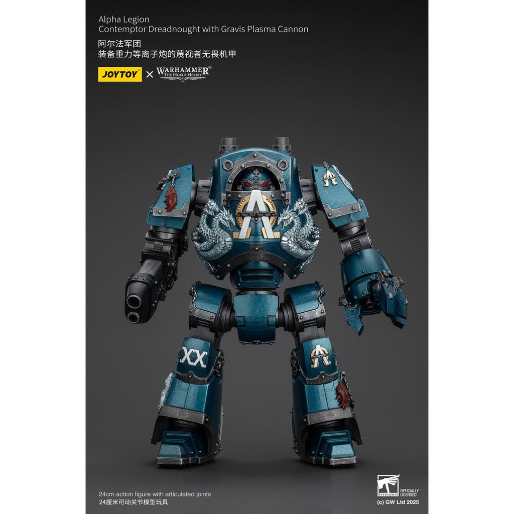 Joy Toy Warhammer The Horus Heresy Alpha Legion Dreadnought Plasma Cannon 1:18 Scale Action Figure