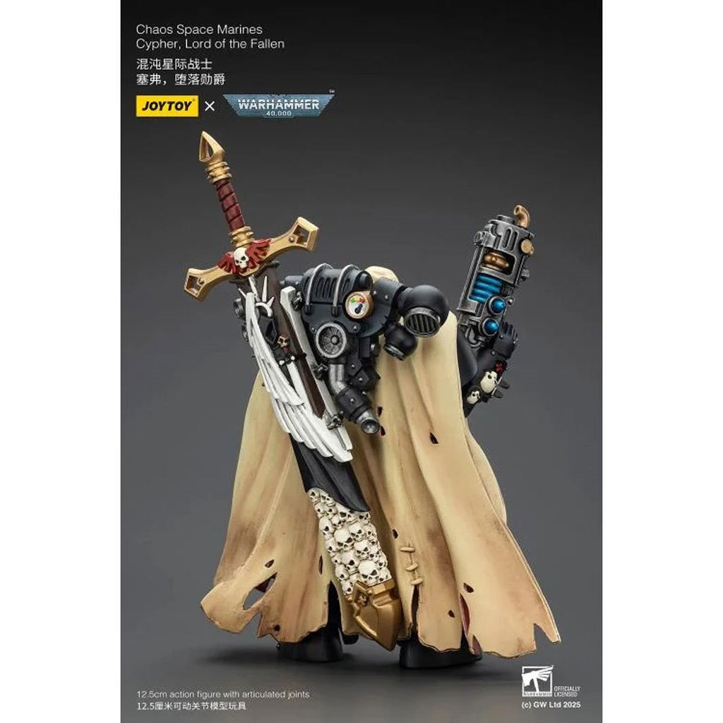 Joy Toy Warhammer 40,000 Space Marines Cypher Lord of the Fallen 1:18 Scale Action Figure