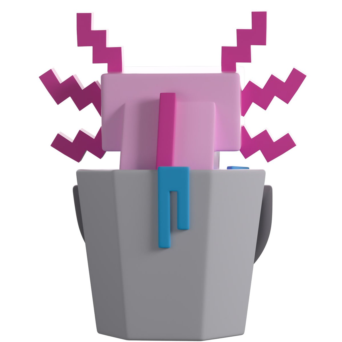 Minecraft Collection Axolotl Vinyl Figure #14