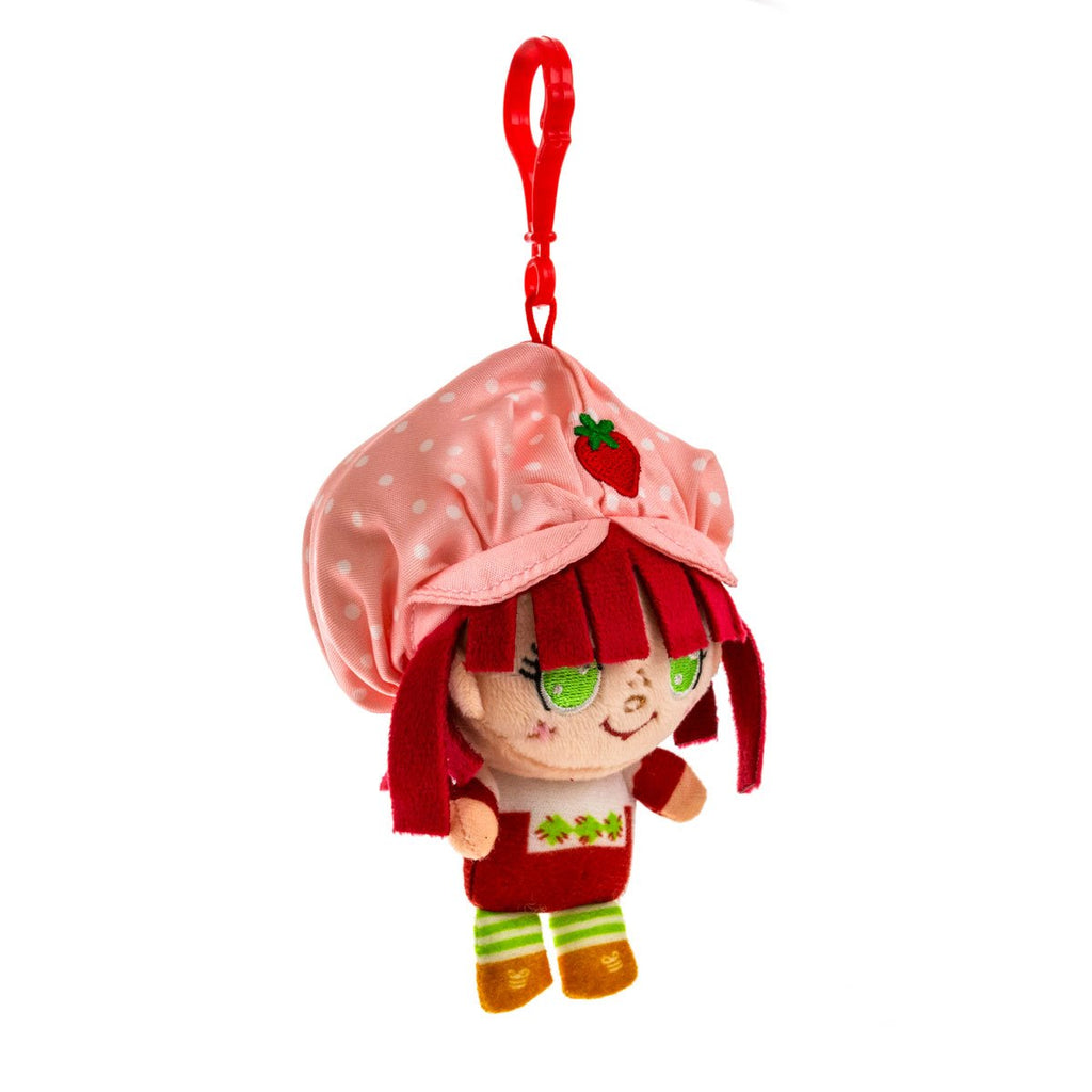 Strawberry Shortcake Plush Backpack Clip Case of 12