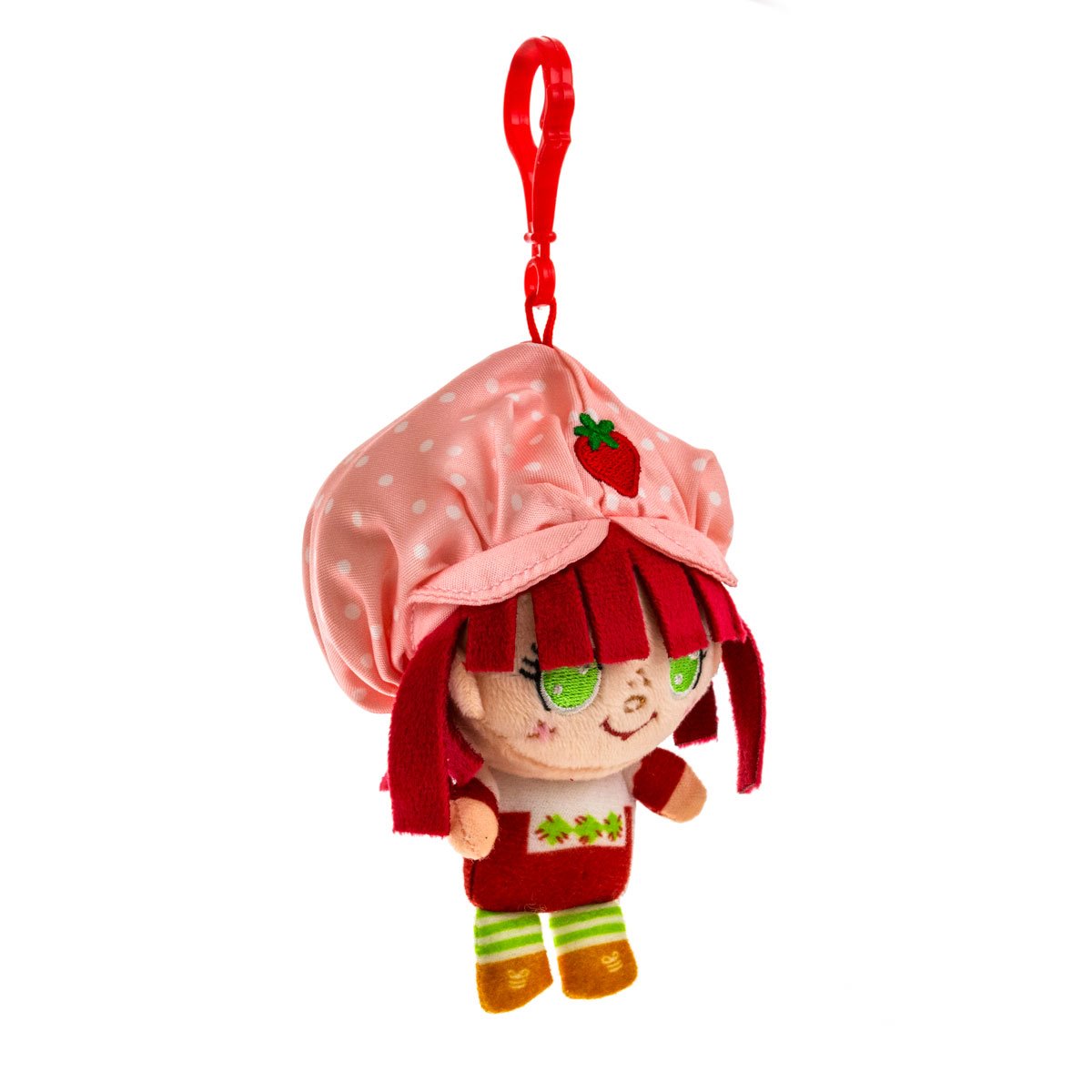 Strawberry Shortcake Plush Backpack Clip Case of 12