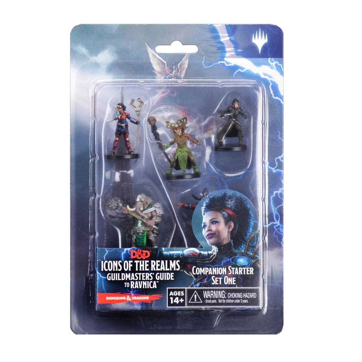 Dungeons & Dragons Icons of the Realms: Guildmasters' Guide to Ravnica Companion Starter One Mini-Figure 5-Pack