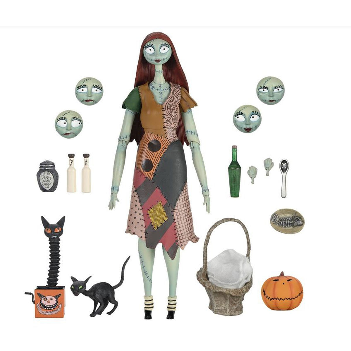 The Nightmare Before Christmas 30th Anniversary 7-Inch Scale Action Figure Case of 10