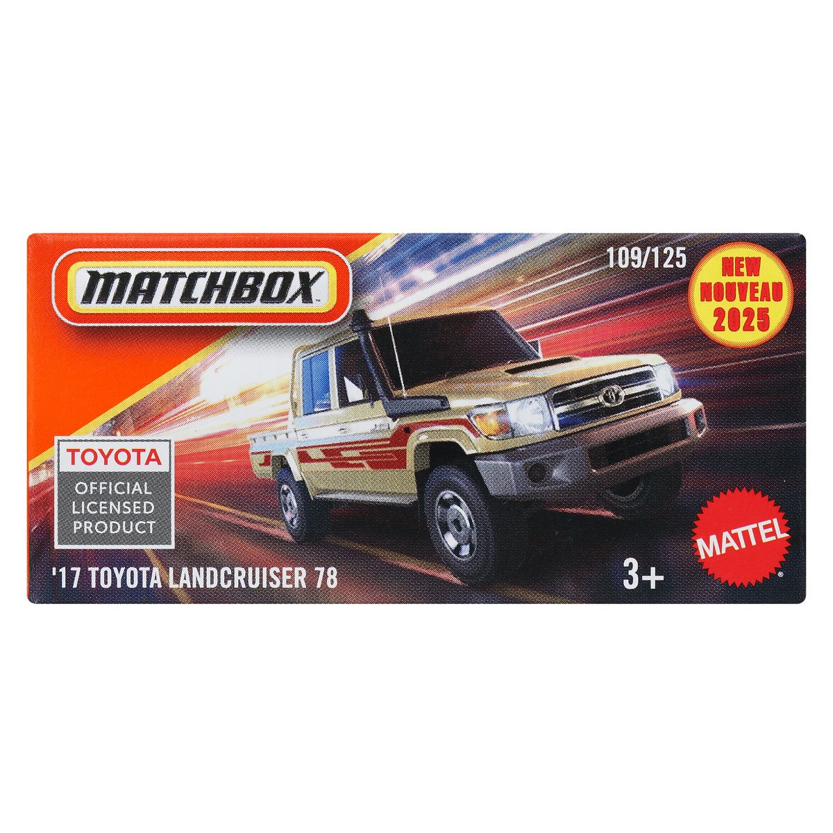 Matchbox Power Grabs 2025 Mix 4 Die-Cast Vehicle Case of 48